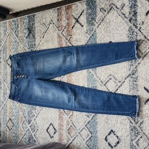 High Waisted Skinny Jeans, SZ 3.